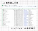 営業先リストをターゲット絞って作成します 【全国OK】業種やエリア問わず取得！ イメージ4