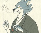 和風ケモノイラスト描きます かっこいいもかわいいもお任せください！ イメージ2