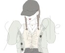 韓国風のお洒落なアイコンイラスト描きます ★あえて顔を描かないお洒落なイラスト★SNSにどうぞ イメージ5