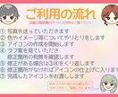 ゆるっとまるっと♪似顔絵アイコンお作りします ゆる〜い似顔絵でSNSのアイコンにほんわか彩りを♪ イメージ2