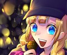 綺麗な瞳✨のイラスト描きます 用途に見合ったかわいいキャラクターお描きします！ イメージ5