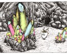 あなたのために絵を描きます 可愛くて不思議な世界をお届けします イメージ2