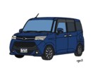 あなたの愛車のポップなイラスト作成します 〜LINE等SNSのアイコン画像に〜オリジナルTシャツに〜 イメージ1