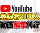 youtube動画編集承ります 動画投稿の経験を生かしご希望通りに仕上げます❗ イメージ1