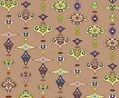 オリジナルの模様を描きます 独自のデザインで幾何学模様を生み出します！ イメージ2