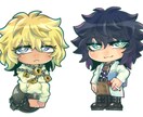 アメコミ風　オリキャラ・似顔絵・イラスト描きます ちょっとクセあり　デフォルメ絵柄/人物ならなんでもOKです イメージ7