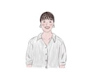 シンプルでゆるかわいい似顔絵イラスト描きます ＼SNSアイコン・プレゼント・記念日に／ イメージ6
