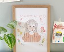 子どもの似顔絵とお気に入りのおもちゃを書きます 今だけの大切な思い出をぎゅっと1枚に詰め込みます イメージ5