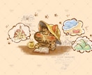 あなたにピッタリな動物イラスト描きます あなたを動物化しちゃったり、おうちの動物の似顔絵を制作！ イメージ4