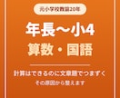 元小学校教諭が年長〜小4の算数国語の土台を育てます 計算はできるのに文章題でつまずく、その原因から整えます イメージ1