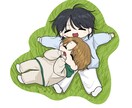 ゆるゆるかわいいイラストを描きます アイコンなどさまざま用途でご使用できるポップなイラスト イメージ2