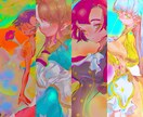鮮やかで美しい★1枚絵描かせていただきます 要望に沿って様々な用途の絵をお作りします イメージ1