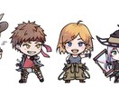Twitter等のアイコンをお描きします 通常等身バストアップ or SDキャラで描きます。 イメージ5
