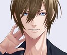 キレイ系男子のアイコン＆BUイラスト販売します SNSのアイコンやヘッダーにいかがですか。 イメージ2