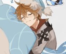 アイコンや1枚絵描きます 可愛いイラストやかっこいいイラストを描きます イメージ1
