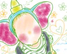 お子様の写真などで絵をかいたりします 可愛いくふわふわリボンをたくさん描けたらと思います イメージ2