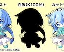 かわいいデフォルメ(SD)キャラ製作します SNS・配信・グッズ等に使えるオリジナルSDキャラの製作 イメージ5