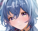 SNSアイコン、一枚絵、立ち絵等の制作します Vtuberさんの記念絵やオリキャラを描かせてください！ イメージ1