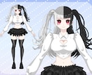 Vtuberの立ち絵〜モデリング一括制作します 実績向上のため先着5名様格安ご提供！値段以上のクオリティを。 イメージ4