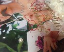 世界で一つだけのフォトアートを作成致します 写真フレームの中に装飾パーツを使いデコレーション致します イメージ4