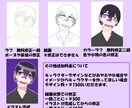 きらきらなイラストを描き致します 目がキラキラで特徴的なイラスト描きます！ イメージ3