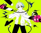歌ってみたのパロディイラスト描きます 歌ってみたの本家イラストをあなたのキャラに変えて描きます！ イメージ4