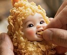 AIで食べ物が自分を食べるASMR動画作ります TikTokなどにあげれるAI動画作ります。 イメージ1