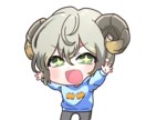 かわいい　あわいろSDきゃら作成します SDキャラを描かせて頂きます！ イメージ2