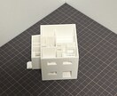 建築士・お施主様・学生向けの住宅白模型を製作します プレゼンや記念用、学生の課題提出などご活用いただけます。 イメージ4