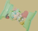 Kawaii世界のぬいミニキャラを3Dで制作します Vtuber/ストリーマー歓迎!様々な場面で使用可能です イメージ2