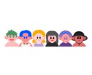 様々な場面で使える可愛いイラストを描きます アイコンや壁紙に使えるポップなイラストをどうぞ イメージ1