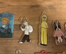 オリジナルのアクリルキーホルダーを制作します オリジナルグッズを制作できます！1個から大量制作までOK イメージ2