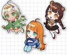 かわいいミニキャラ(SD・デフォルメ)作成します 商用利用可◎ 配信活動・動画・グッズにも イメージ2