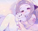 完全おまかせ！淡く透明感のある一枚絵お描きします 商用OK◎ラフの提出・修正なしで、安価でイラスト制作します！ イメージ4