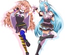 アニメ塗でアイコン、バストアップ、全身に対応します 納期3日とありますが依頼状況で短縮可能です！ イメージ8
