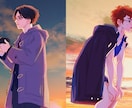 厚塗りイラストで風景、キャラクター描きます 印象的なカラーと光の表現が得意です！ イメージ8