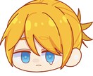 デフォルメ、ちびキャラの表情差分4つ描きます アイコン、グッズ、ブログや動画作成にオススメ！ イメージ2