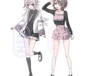 立ち絵描きます 可愛い女の子のキラキラした立ち絵描きます イメージ1