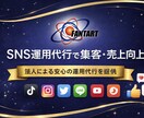 ＳＮＳ運用代行で集客を支援します プロがＳＮＳを運用し集客力を高めます！ イメージ1