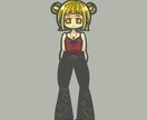 おしゃれかわいい立ち絵を安価で作成します ちょうどいいポップでおしゃれかわいいイラストが必要な方へ イメージ3