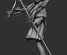 フィギュア用原型データ作ります スピード重視でイラストからも写真からもOK! イメージ2