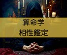 算命学を用いて相性の鑑定書を作成します 「2人の相性」「互いの潜在的な印象」等の項目について占います イメージ1