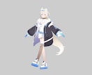 VTuber向け3Dモデルを制作します 細部にこだわったモデルをあなたへ イメージ4