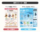 チラシ・パンフ制作【印刷代行あり】します チラシ・パンフレット・冊子など紙印刷デザイン イメージ4