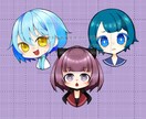 ミニキャラ･SD 描きます かわいい、ゆるふわ、ぬいぐるみ風までお任せ下さい！ イメージ2