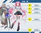 企業実績〇男女問わず世界観に合ったイラスト描きます 歌ってみた動画やキービジュアルなど一枚絵イラストが得意です！ イメージ2