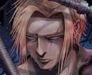 ダーク│リアル寄りの男性キャライラストお描きします 厚塗りで重厚感あるキャラを丁寧に制作いたします イメージ8