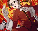 かわいいイラストを描きます 主に人物を描きます。シンプルな作品が得意です イメージ6
