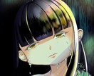 透明感ある青系イラスト描きます 青・水色を基調とした、クールで透明感あるイラストを制作します イメージ3