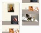 大人カジュアルで洗練されたホームページ制作します ワードプレスでご自身で更新可能なWEBサイト！ イメージ2